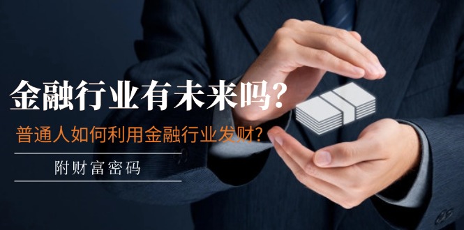 公众号付费文章：金融行业有未来吗？普通人如何利用金融行业发财?(附财富密码)-婷婷聊项目