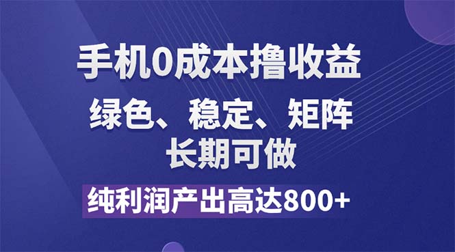 （11976期）纯利润高达800+，手机0成本撸羊毛，项目纯绿色，可稳定长期操作！-婷婷聊项目