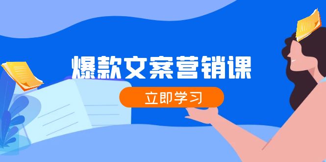 爆款文案营销课：公域转私域，涨粉成交一网打尽，各行业人士必备-婷婷聊项目
